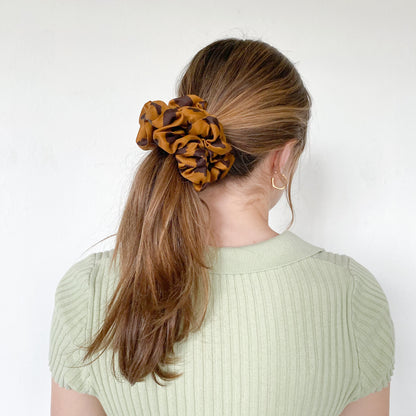 ethical fairtrade fair-trade anti-traffic anti-trafficking scrunchy scrunchie hair accessory accessories cheetah jumbo