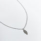 ethical fair trade silver necklace dainty jewelry accessory accessories leaf flower floral anti-trafficking 