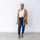 ethical fair trade fair-trade anti-traffic anti-trafficking jacket blazer double-knit cotton fall fall-wear thick warm collar collared pocket pockets dress casual toasted coconut toasted-coconut beige tan sand camel